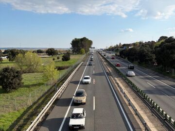 El atasco in&uacute;til que provoca cada domingo la DGT en la Nacional 1