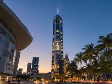 Diseño inicial de la Biblioteca Presidencial Dondald J. Trump en Miami Diseño inicial de la Biblioteca Presidencial Dondald J. Trump en Miami
