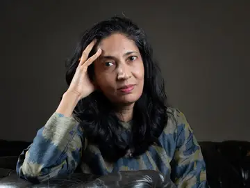 La escritora Kiran Desai La escritora Kiran Desai