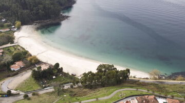 Vista &aacute;rea del arenal.