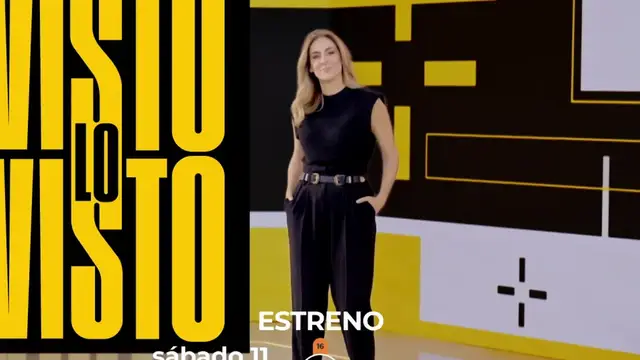 'Visto lo Visto' se estrena este próximo sábado 11 de abril en Telecinco 'Visto lo Visto' se estrena este próximo sábado 11 de abril en Telecinco