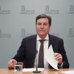El consejero portavoz de la Junta, Carlos Fern&aacute;ndez Carriedo