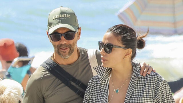 El look de Eva Longoria en la playa.