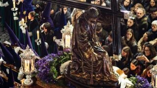El Nazareno y el Sant&iacute;simo Cristo de la Agon&iacute;a protagonizan el Viacrucis Procesional del Mi&eacute;rcoles Santo en Valladolid