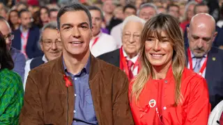 Imagen de archivo del Presidente del Gobierno, Pedro Sánchez, y su esposa Begoña Gómez Imagen de archivo del Presidente del Gobierno, Pedro Sánchez, y su esposa Begoña Gómez