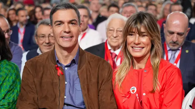 Imagen de archivo del Presidente del Gobierno, Pedro Sánchez, y su esposa Begoña Gómez Imagen de archivo del Presidente del Gobierno, Pedro Sánchez, y su esposa Begoña Gómez