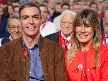 Imagen de archivo del Presidente del Gobierno, Pedro Sánchez, y su esposa Begoña Gómez Imagen de archivo del Presidente del Gobierno, Pedro Sánchez, y su esposa Begoña Gómez