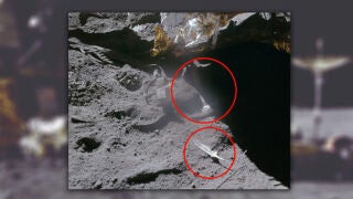 La imagen de una pluma en la Luna que cambi&oacute; para siempre la historia de la exploraci&oacute;n espacial