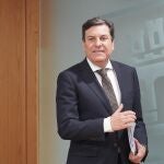 Fern&aacute;ndez Carriedo durante el Consejo de Gobierno