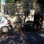 MADRID.-Sucesos.- Un detenido tras un nuevo caso de quema de contenedores en el centro de Madrid