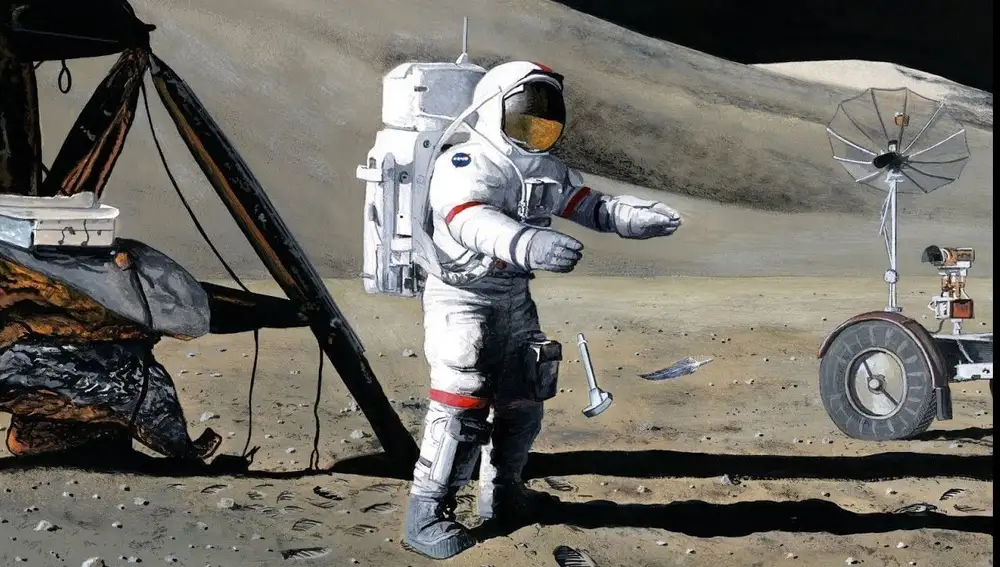 El experimento de la pluma