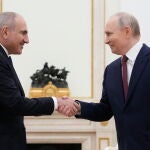 Russian President Putin meets with Armenian Prime Minister Pashinyan at Kremlin