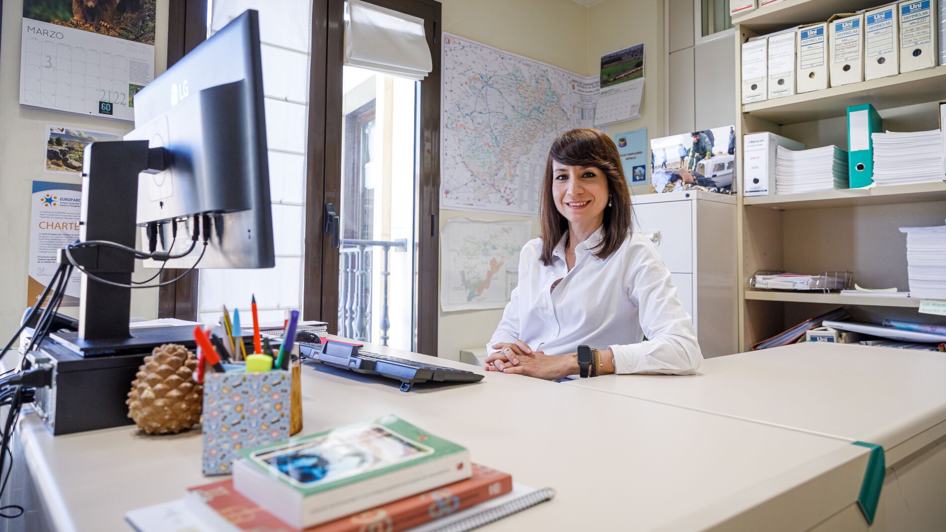 Mónica Medina, directora del Parque de las Hoces de Riaza: “Es necesario reactivar el Plan de Uso y Gestión para evitar un mayor deterioro”