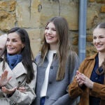 Letizia, Leonor y Sof&iacute;a en una imagen de archivo.