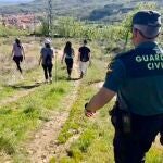 Sucesos.- Numerosos medios prosiguen por tercer d&iacute;a consecutivo la b&uacute;squeda del desaparecido en Jarandilla de la Vera