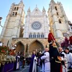 La Real Hermandad de Jes&uacute;s Divino Obrero organiza la procesi&oacute;n del Encuentro de la Semana Santa de Le&oacute;n