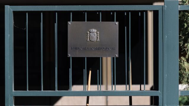 Fachada de la sede del Tribunal Constitucional