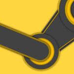 Steam logo amarillo2