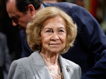 El look de la Reina Sof&iacute;a.