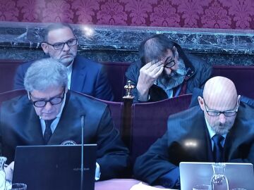 &Aacute;balos y Koldo, durante el juicio