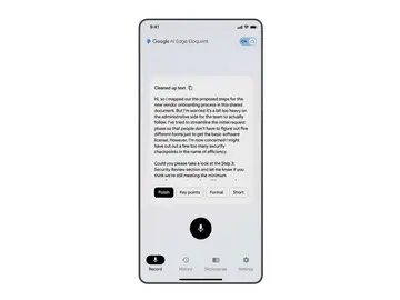 Google lanza una app gratuita de dictado con IA que se ejecuta en tu dispositivo y elimina muletillas. Google lanza una app gratuita de dictado con IA que se ejecuta en tu dispositivo y elimina muletillas.
