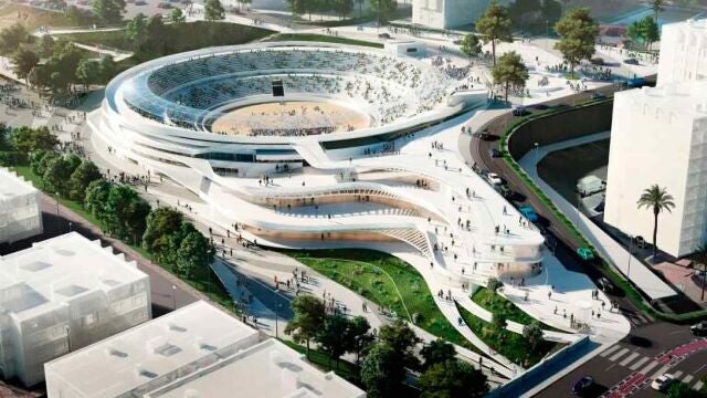 Recreaci&oacute;n del proyecto del 'Benidorm Open Arena' REMITIDA / HANDOUT por AYUNTAMIENTO DE BENIDORM Fotograf&iacute;a remitida a medios de comunicaci&oacute;n exclusivamente para ilustrar la noticia a la que hace referencia la imagen, y citando la procedencia de la imagen en la firma 08/04/2026