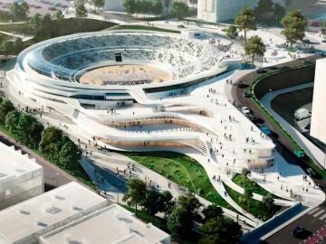 Recreaci&oacute;n del proyecto del 'Benidorm Open Arena' REMITIDA / HANDOUT por AYUNTAMIENTO DE BENIDORM Fotograf&iacute;a remitida a medios de comunicaci&oacute;n exclusivamente para ilustrar la noticia a la que hace referencia la imagen, y citando la procedencia de la imagen en la firma 08/04/2026