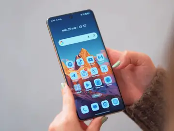 Tiene una pantalla que se ve de manera excelente Pantalla de inicio del realme 16 Pro+