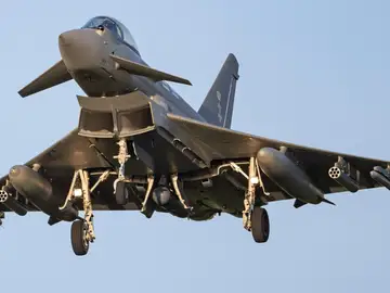 Eurofighter Typhoon, el caza dotado con el nuevo sistema contra drones BAES Systems