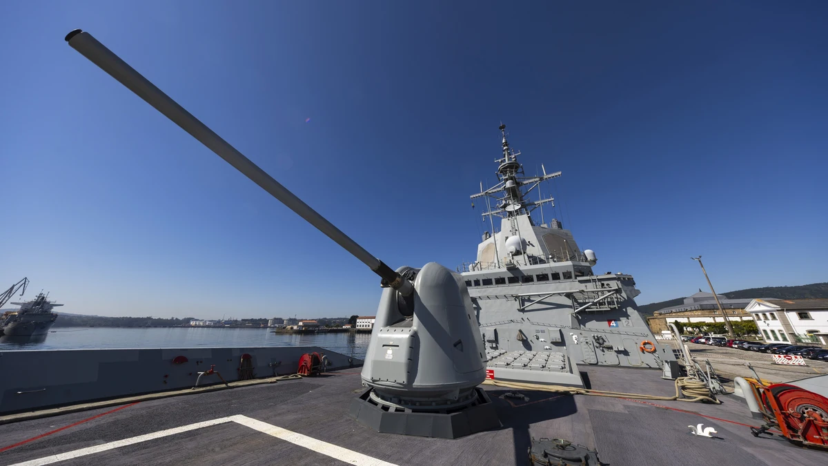 Fragata 101, Álvaro de Bazán, de la Armada Española.
