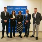 De izquierda a derecha, Rub&eacute;n D&iacute;az, Mar&iacute;a Mac&iacute;as, Vanessa D&aacute;vila, Enrique S&aacute;nchez y Luis Garc&iacute;a