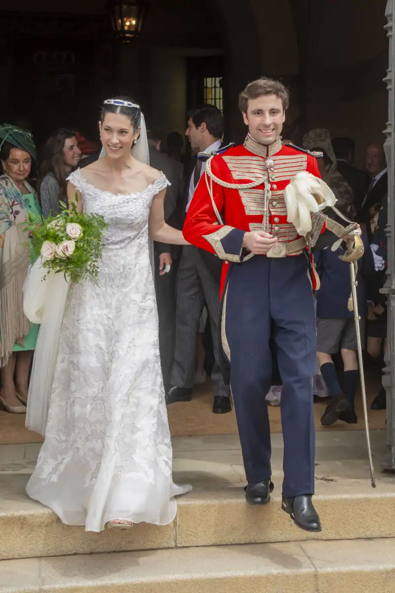 El vestido de novia de Carla Benjumea.