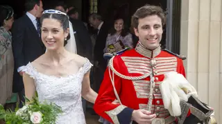 Carla Benjumea y Antonio Domecq. Carla Benjumea y Antonio Domecq.