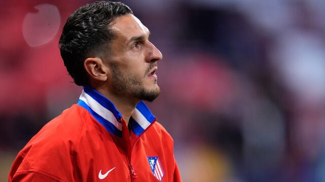 Jorge Resurreccion Koke of Atletico de Madrid looks on during the UEFA Champions League 2025/26 Quarter-Final Second Leg match between Atletico de Madrid and FC Barcelona at Riyadh Air Metropolitano on April 14, 2026, in Madrid, Spain. AFP7 14/04/2026 ONLY FOR USE IN SPAIN
