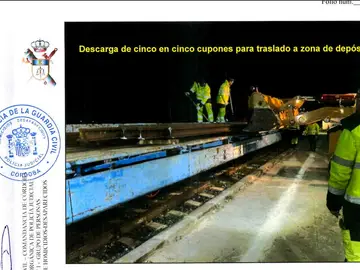 Informe de la Guardia Civil sobre el traslado de tramos de vía de Adamuz por orden judicial Informe de la Guardia Civil sobre el traslado de tramos de vía de Adamuz por orden judicial