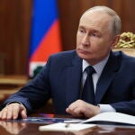 Russian President Putin meets with Rosseti Director General Andrei Ryumin in Moscow