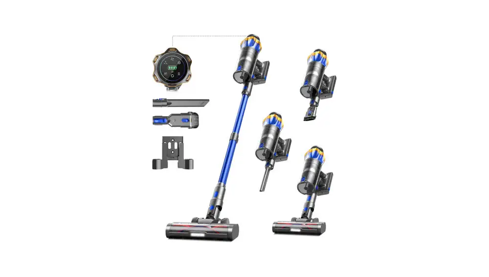 Aspiradora Filtración Autocargable Autoportante Alfombras