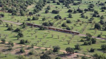 El hist&oacute;rico Tren de S&oacute;ller mantiene vivo el lujo de la Belle &Eacute;poque tras m&aacute;s de un siglo atravesando la Sierra de Tramontana