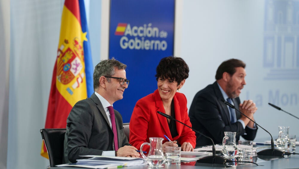 Rueda de prensa tras el Consejo de Ministros