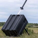 Un misil Harpe del sistema de defensa Perseus.