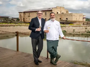 Benoît Gouez y Ángel León Benoît Gouez y Ángel León