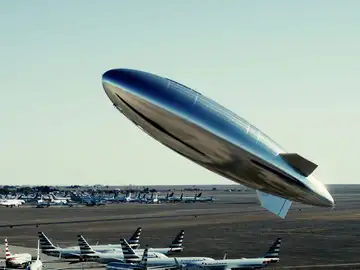 El SE2 levantando vuelo desde su base de Nuevo México Sceye