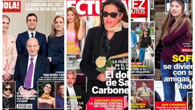 Portadas revistas del coraz&oacute;n 15 abril de 2026