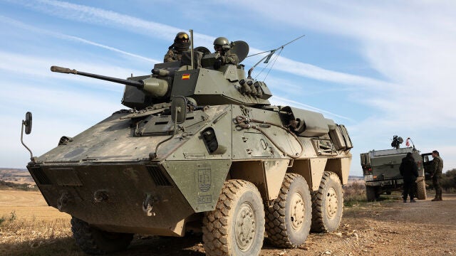 Uno de los veh&iacute;culos de Exploraci&oacute;n de Caballer&iacute;a (VEC)