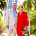 M&aacute;xima de Holanda deslumbra en Miami.