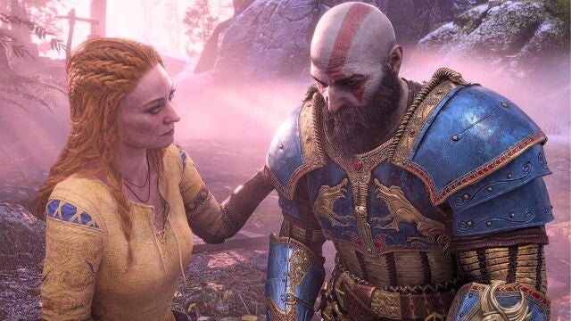 kratos y faye god of war