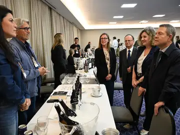 El presidente de Castilla-La Mancha, Emiliano García-Page, en Brasil El presidente de Castilla-La Mancha, Emiliano García-Page, en Brasil