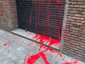 Vandalizan la sede de Vox en Barcelona