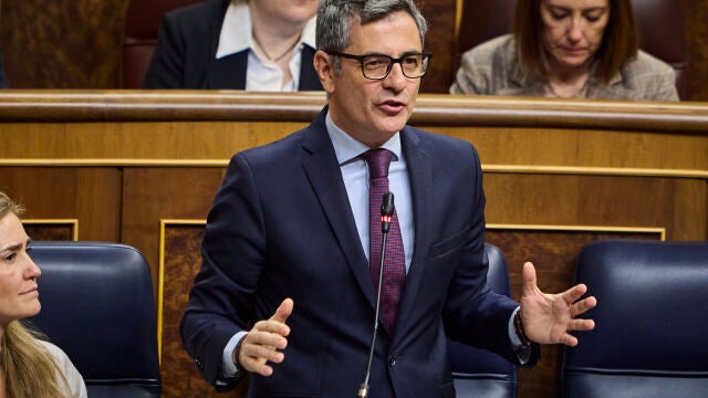 Sesi&oacute;n de Control al Gobierno en el Congreso de los Diputados. Sara Aagesen y F&eacute;lix Bola&ntilde;os. &copy; Alberto R. Rold&aacute;n / Diario La Raz&oacute;n. 15 04 2026 
