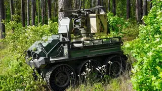 Así es Hunter Wolf, el robot no tripulado que ya participa en maniobras de combate del Ejército de EE. UU.. Así es Hunter Wolf, el robot no tripulado que ya participa en maniobras de combate del Ejército de EE. UU..